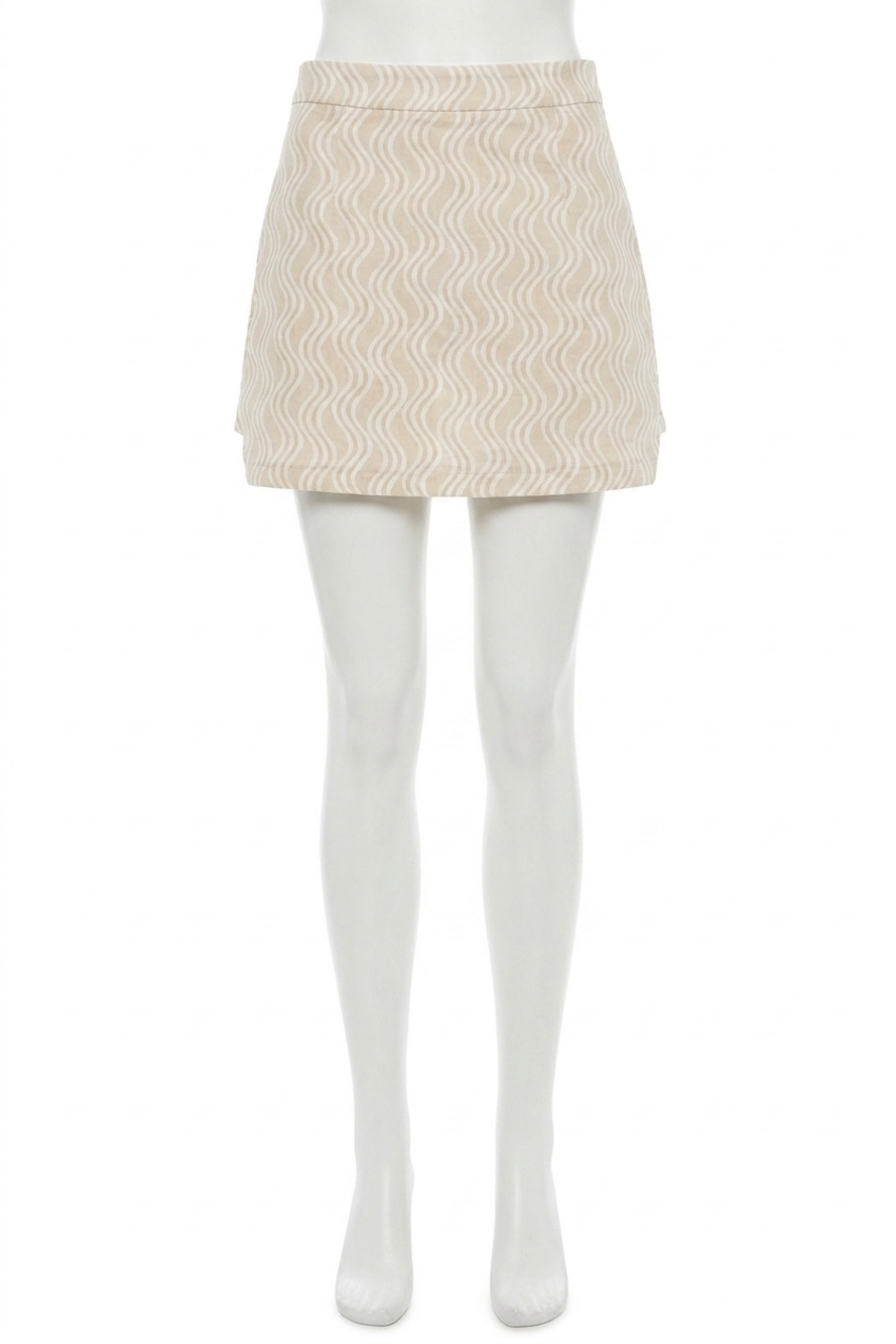 NEW MINKPINK bonnie skort in beige